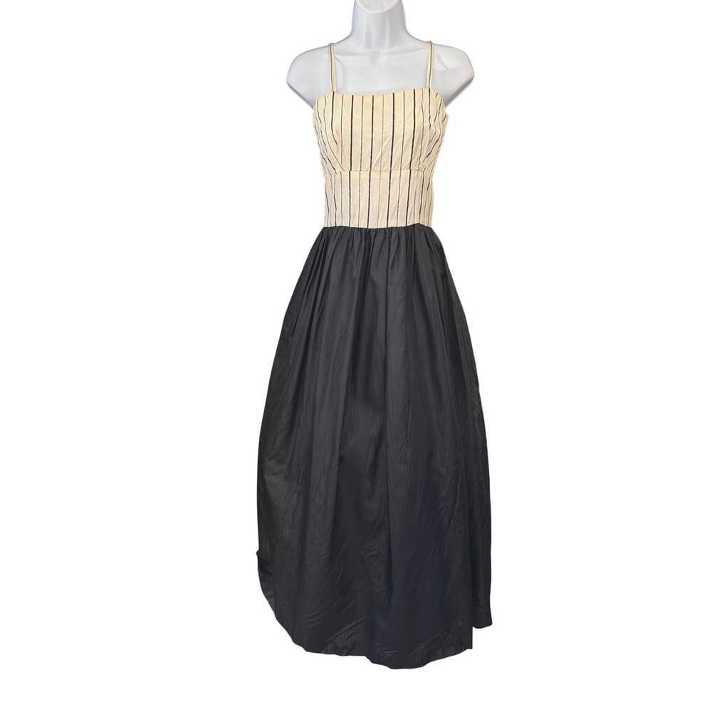Vintage Old Hollywood Victorian  Maxi Dress Dark Romance Regencycore Goth Glam